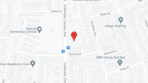 Map of the neighborhood around Eldercare At Heart 12