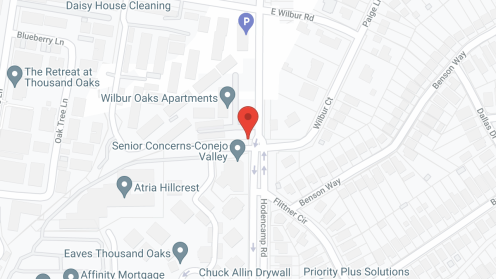 Map of the neighborhood around Atria Hillcrest