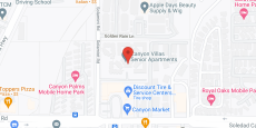 Canyon Villas Apartments in google map