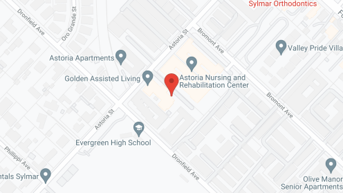 Map of the neighborhood around Golden Assisted Living