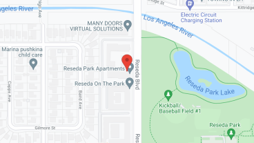Reseda Park Apartments in google map