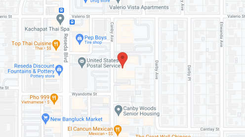 Map of the neighborhood around Ambassador Garden
