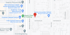 Community Board and Care Manor in google map