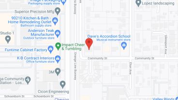 Community Board and Care Manor in google map