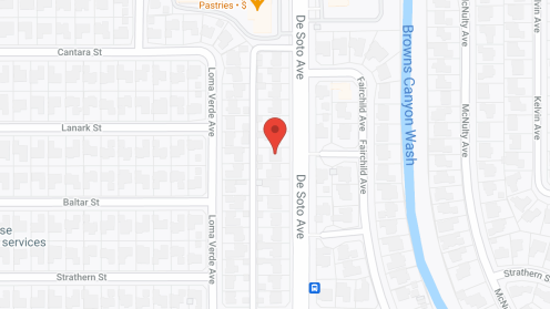 Map of the neighborhood around Primrose