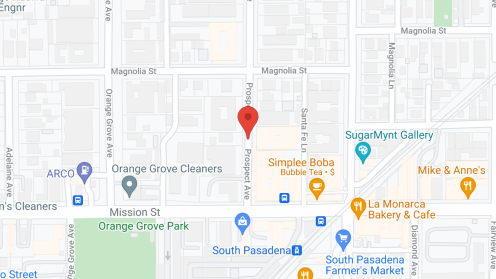 Map of the neighborhood around Prospect Manor