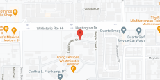 Westminster Gardens, a CCRC in google map