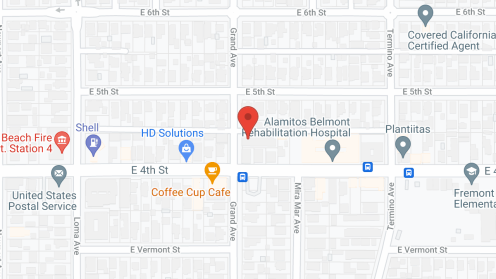 Map of the neighborhood around Belmont Heights Manor