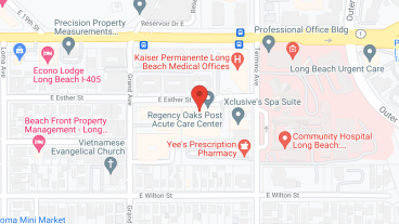 Regency Oaks Skilled Nursing in google map