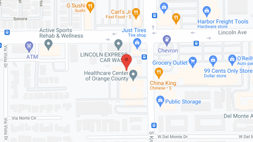 Map of the neighborhood around Harvest Retirement