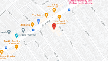 Santa Monica Convalescent Ctr in google map