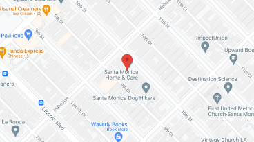 Santa Monica Home and Care in google map