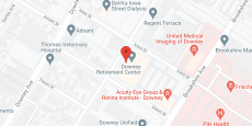 Downey Retirement Center in google map