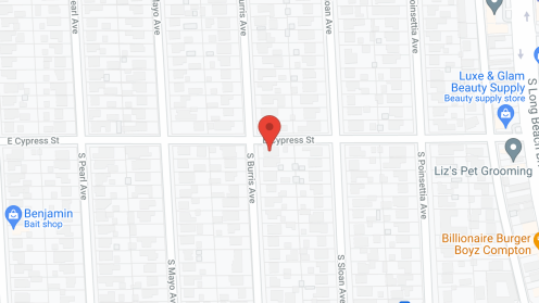 Map of the neighborhood around Loving Life Home