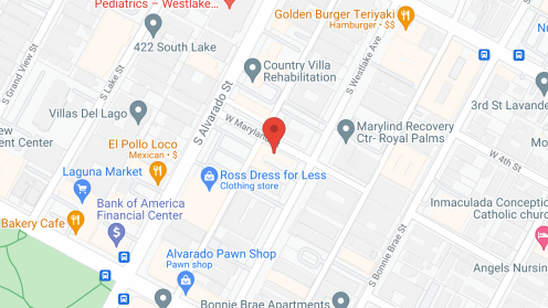 Map of the neighborhood around Westlake Inn