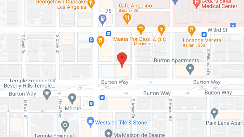 Map of the neighborhood around Beverly Hills Carmel Inc. North