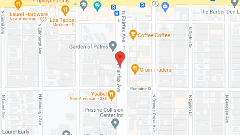 Map of the neighborhood around Garden of Palms