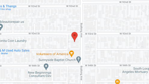 Map of the neighborhood around Jones Residential Facility