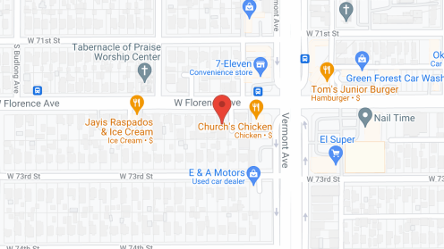 Map of the neighborhood around Allen's Residential Care Home