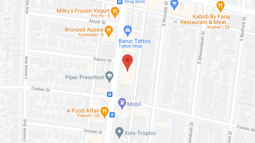Map of the neighborhood around Beverly Hills Gardens