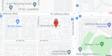 University Gardens in google map