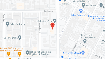 L A Silvercrest/Salvation Army in google map