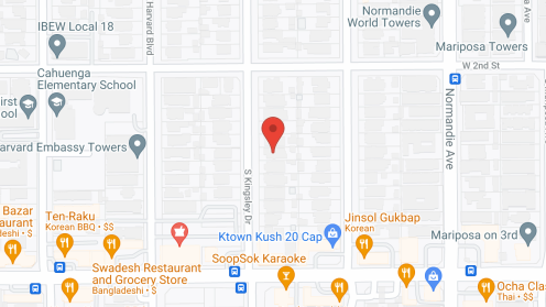 Map of the neighborhood around Kingsley Guest Home
