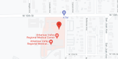 Arkansas Valley Regional Ctr Long Term Care in google map