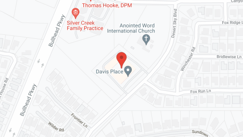 Map of the neighborhood around Davis Place