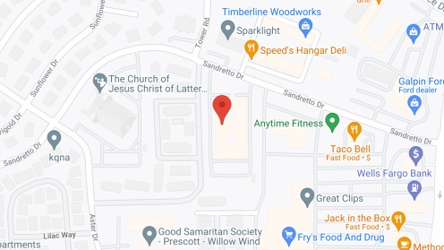 Map of the neighborhood around Mountain View Manor
