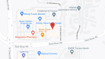 Inspirations of River Centre in google map