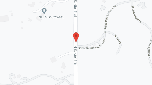 Map of the neighborhood around Elderhaven