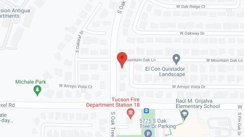 Map of the neighborhood around Oakridge At Midvale