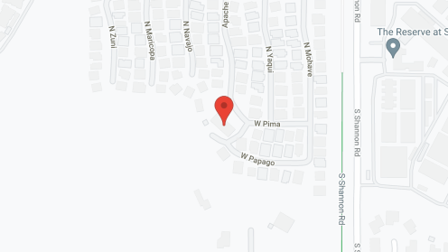 Map of the neighborhood around Park West Mobile Home Estates