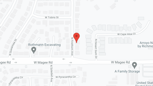 Map of the neighborhood around Adobe Adult Care Home
