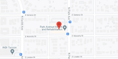 Park Avenue Health and Rehab Center in google map