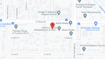 Sabino Canyon Care and Rehab in google map