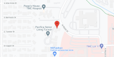 Pacifica Senior Living Tucson in google map