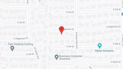 Map of the neighborhood around Gracious Haven Edgemont