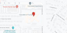 Cascades of Tucson in google map