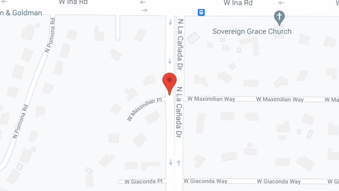 Map of the neighborhood around Desert Harbor Gardens