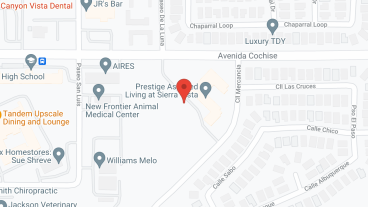Prestige Assisted Living at Sierra Vista in google map