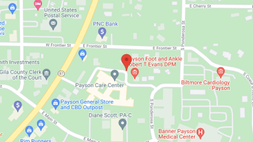 Payson Care Center in google map