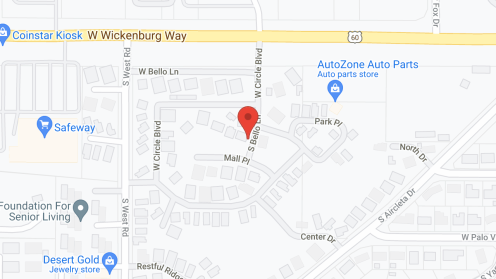 Map of the neighborhood around Country Club Park