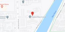 Freedom Plaza Peoria Campus in google map