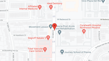 Peoria Post Acute and Rehabilitation in google map