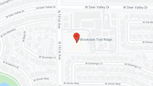 Map of the neighborhood around Cypress Court of Sun City West