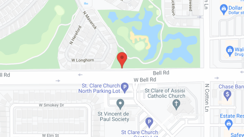 Map of the neighborhood around Happy Trails RV Resort