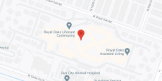 Royal Oaks-CCRC comm in google map