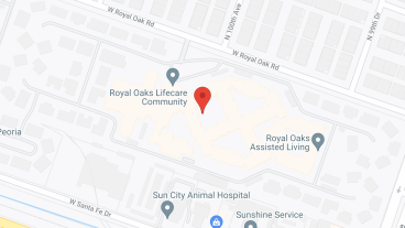 Royal Oaks-CCRC comm in google map